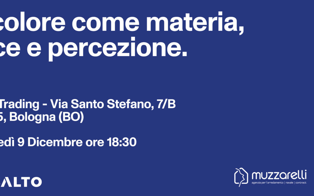ACF Trading & Desalto “Il colore come materia, luce e percezione”